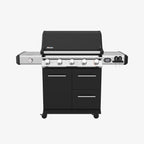 PRO26501 | 5-Burner Gas Grill with Side Burner & Smart Thermometer, 74,000 BTU Outdoor BBQ Grill