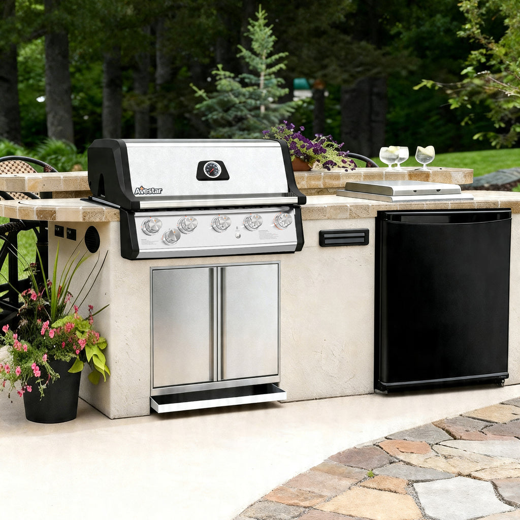 MI26502 | 32" Stainless Steel Built-in 74000 BTU Gas Grill