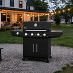 STARTER26401 | 4-Burner 62,000 BTU Gas Grill with Side Burner