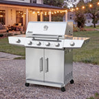 STARTER26402 | 4-Burner 62,000 BTU Gas Grill with Side Burner