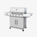 STARTER26502 | 74,000 BTU 5-Burner Stainless Steel Gas Grill with Side Burner