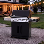 PRO26401 | 4-Burner Gas Grill – 62K BTU, Smart Temp Control, Side Burner & Griddle