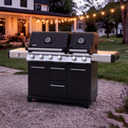 PRO26601 | 6 - Burner Propane Gas Grill with Dual - Zone Cooking, Smart Thermometer