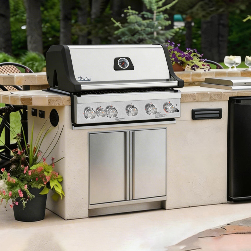 MI26501 | 32" Stainless Steel Built-in 74000 BTU Gas Grill