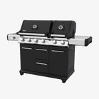 PRO26601 | 6 - Burner Propane Gas Grill with Dual - Zone Cooking, Smart Thermometer