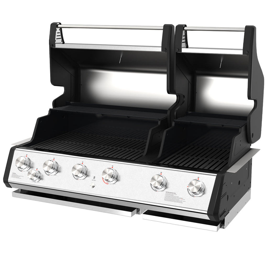 MI26601 | 6 Burners Dual-zone Built-in 86000 BTU Gas Grill